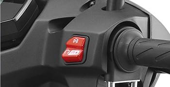 INTEGRATED ENGINE START AND STOP SWITCH WITH SUZUKI EASY START SYSTEM
